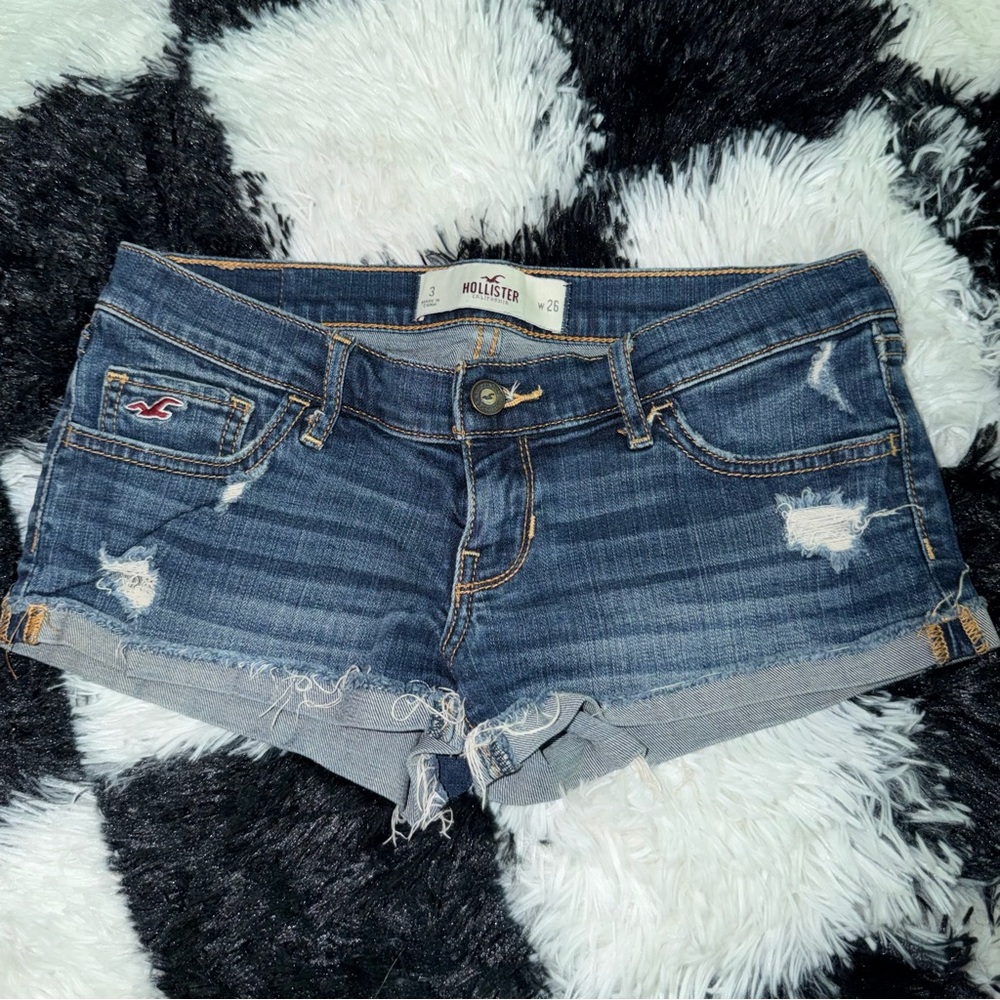 Hollister Blue Denim Shorts